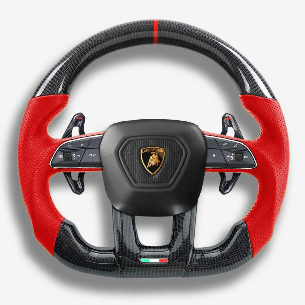 Lamborghini Urus - Custom Carbon Fiber Steering Wheel With Led Display
