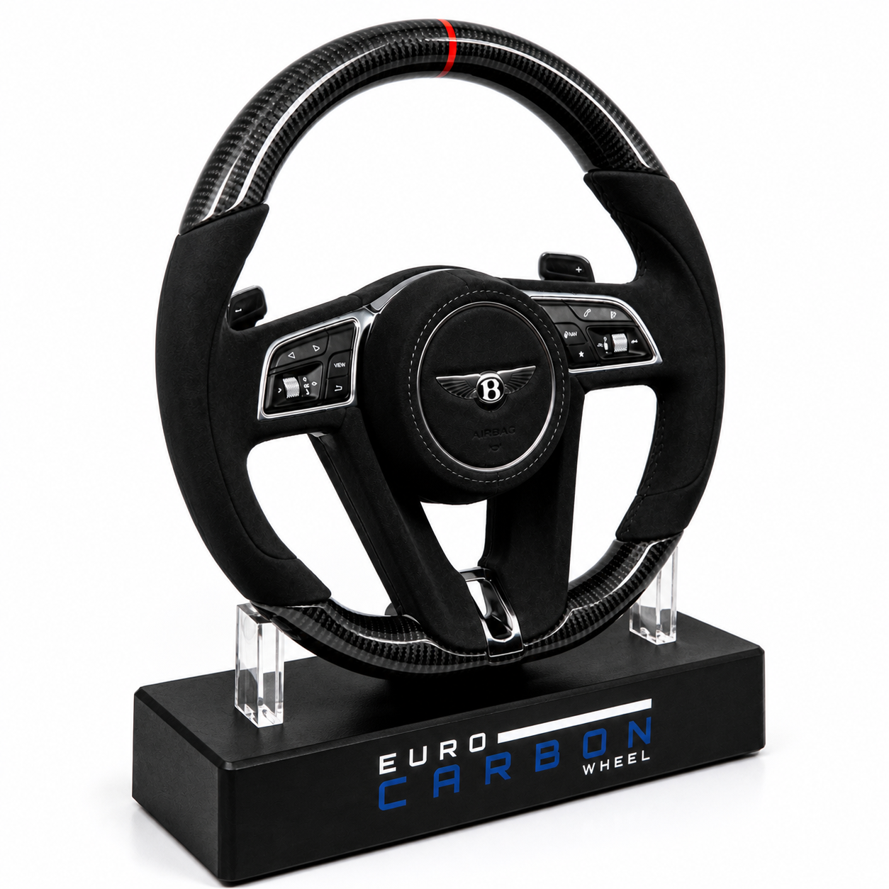 2018+ Bentley Continental GT - Custom Alcantara Steering Wheel
