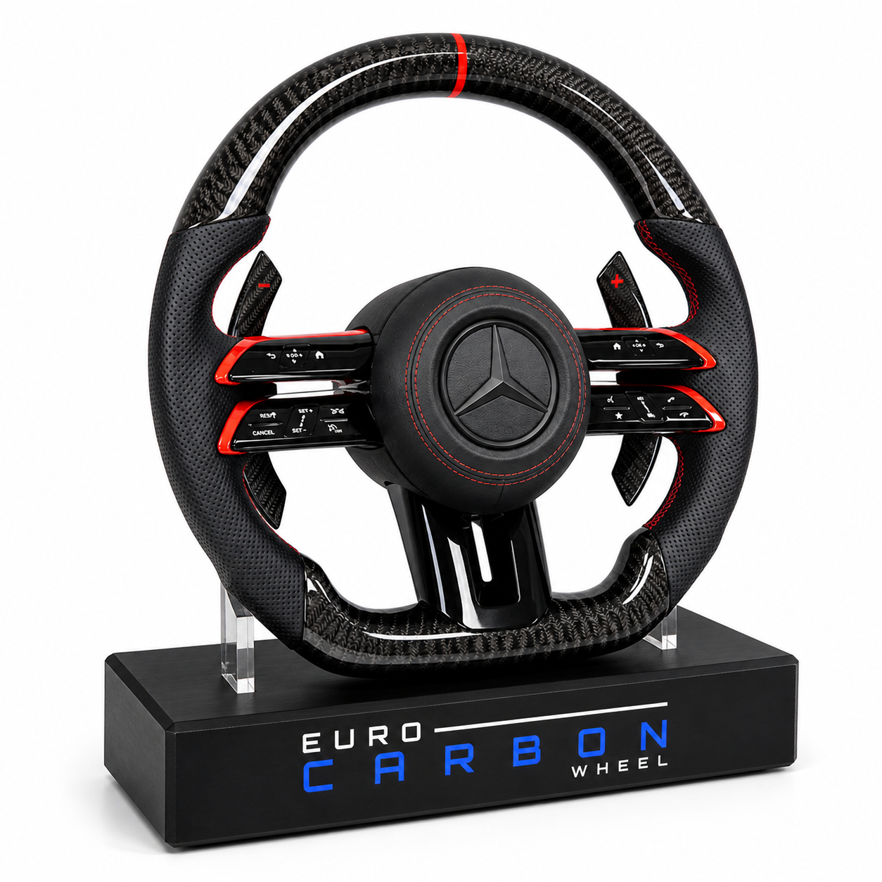 Custom Steering Wheel – Compatible With 2024+ Mercedes-Benz C-Class / E-Class / S-Class / G-Class