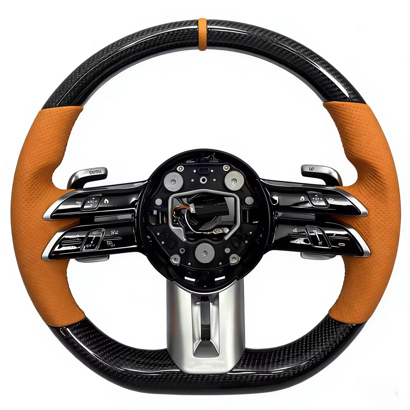 2024+ Mercedes Benz - Carbon Fiber Steering Wheel