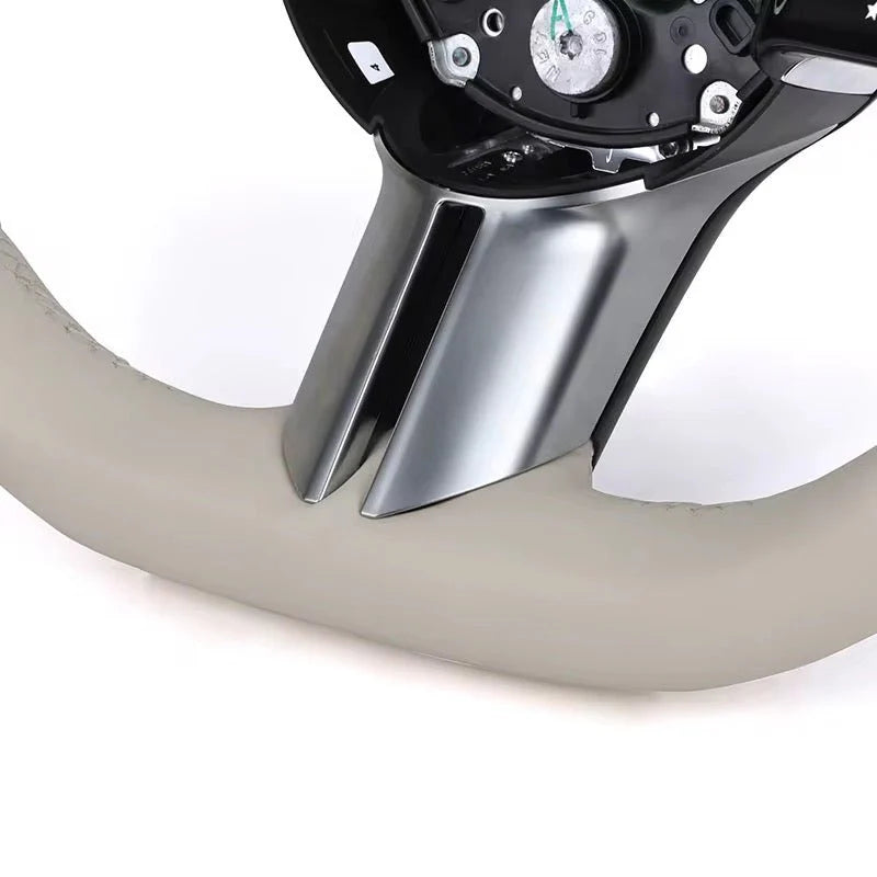 2024+ Mercedes Benz - Full Leather Steering Wheel