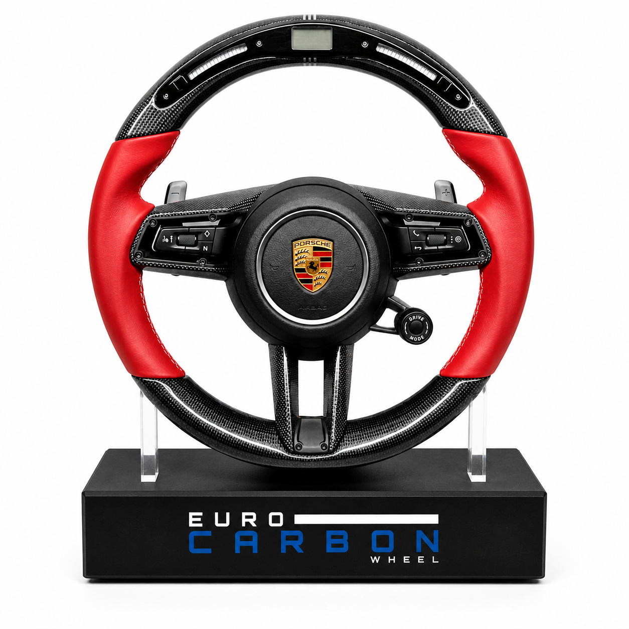 Custom Porsche Steering Wheel - Compatible With (19-24) Porsche 911 992 Carrera / Turbo / GT3 / GT3 RS