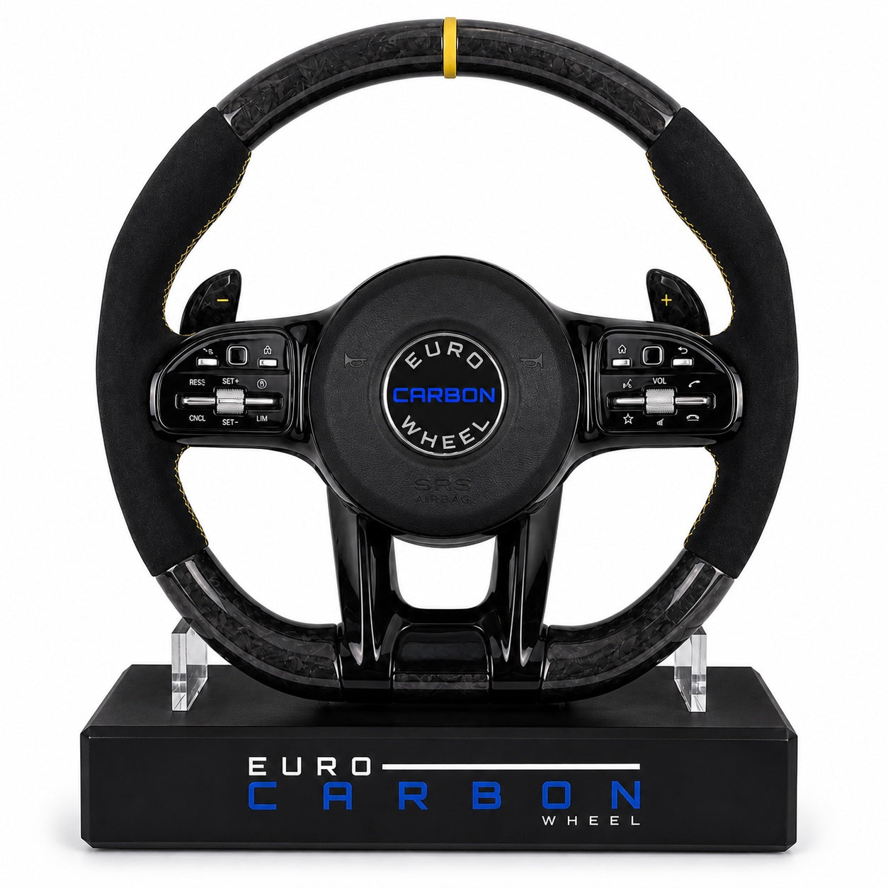 Custom Forged Carbon Fiber Steering Wheel - Compatible With Mercedes Benz C-Class / E-Class / G-Class / S-Class