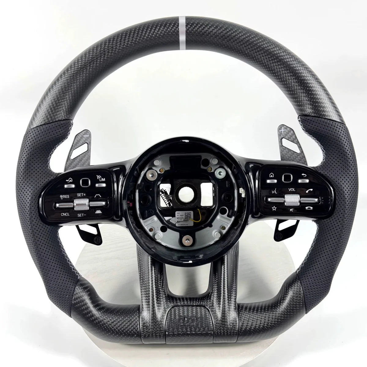 2018+ Mercedes Benz A/C/E/S/G Class - Custom Carbon Fiber Steering Wheel