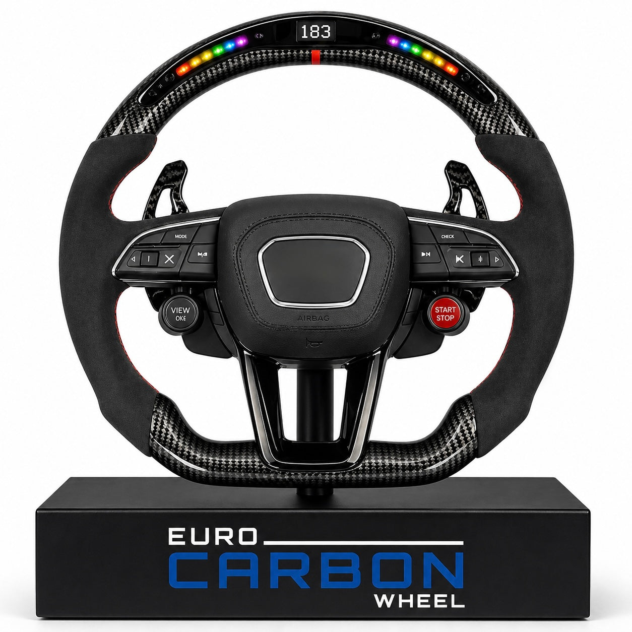 Audi - Carbon Fiber Steering Wheel With Led Display
