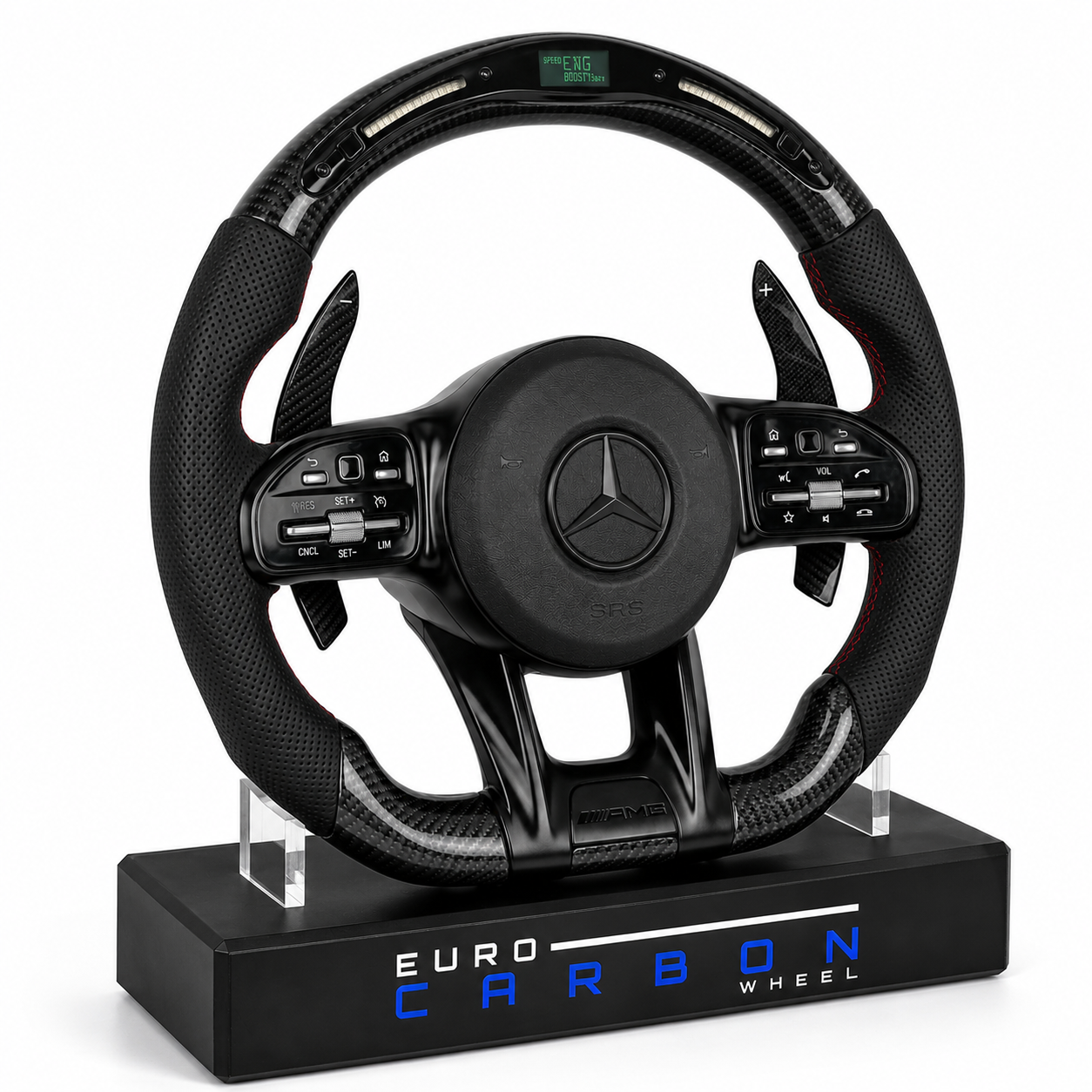 (2018-2024) Mercedes-Benz AMG Series Custom Carbon Fiber Steering Wheel