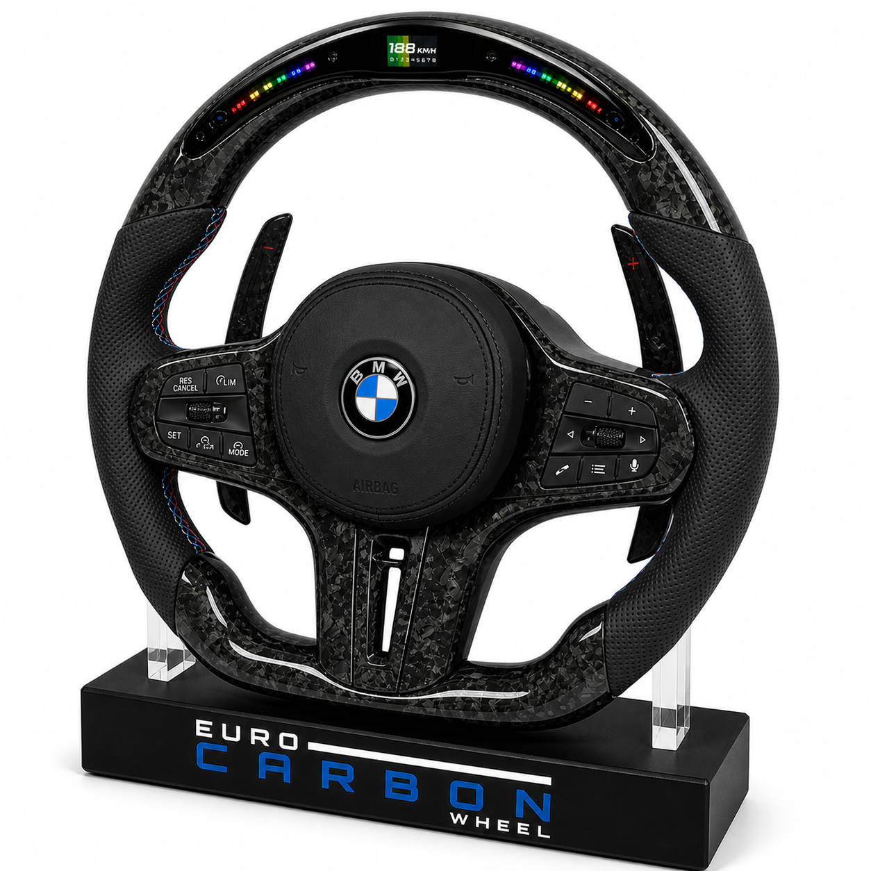 2020+ BMW M5/M8 - Forged Carbon Fiber Steering Wheel